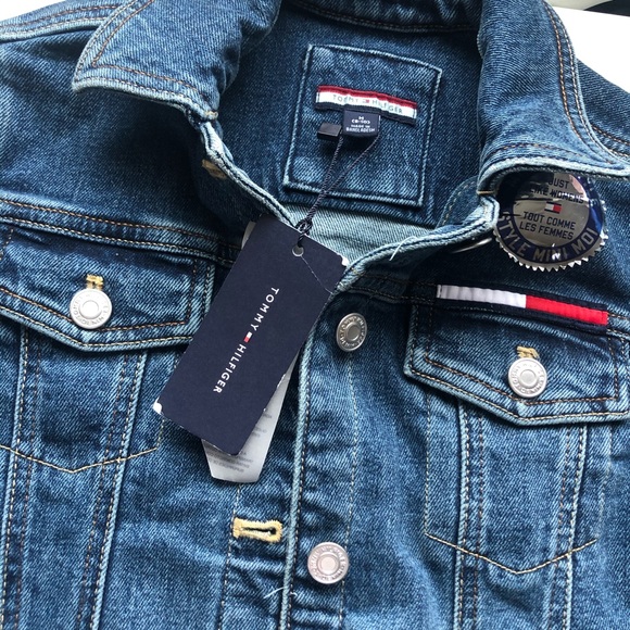 NWT Tommy Hilfiger Kids Jean Jacket - Picture 2 of 7